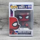 Funko Pop! Marvel Studios: What If…? Zombie Hunter Spidey #945 W/protector