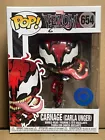 Funko POP Marvel Venom 654 in a box Exclusive Carnage Carla Unger