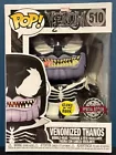 Funko Pop Marvel Venom Venomized Thanos #510 GITD Special Edition.