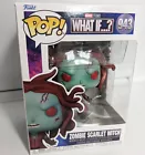 Funko Pop Marvel What If? Zombie Scarlet Witch 943 Vinyl Figure