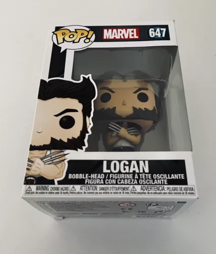 ⭐️Funko POP! Marvel X-Men Logan #647 NEW 20th Anniversary Figure