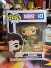 Funko Pop! Marvel X-Men Logan #653 Marvel Collector Corp w/Protector