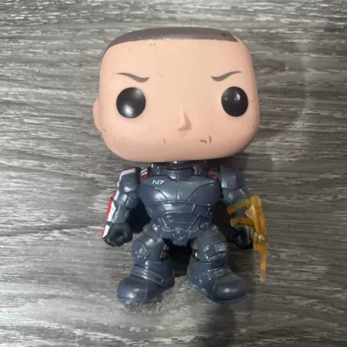 Funko Pop Mass Effect Commander Shepard 9 Out Of Box