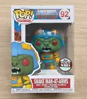 Funko Pop Masters Of The Universe Snake Man-At-Arms #92 + Free Protector