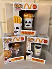 funko pop mcdonalds meal squad Set Of 3 Speedee Meal Squad Cup And French Fries