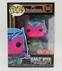 Funko Pop! MCU: WandaVision Target Exclusive Scarlet Witch (Black Light) #986