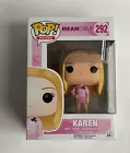 Funko Pop MEAN GIRLS KAREN SMITH 292 Amanda Seyfried with protector NOT MINT