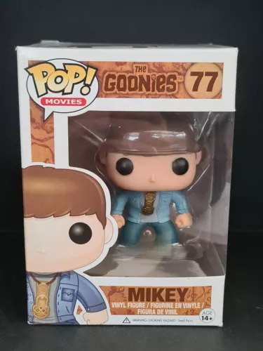 Funko Pop - Mikey #77 - Goonies - Very Rare , Grail , Vaulted In Protective Case