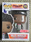 Funko POP Miles Morales action figure vinyl bobble-head #1233 Spider-Man Exc