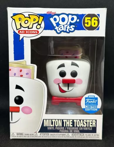 Funko Pop Milton the Toaster 56 Pop Tarts Ad Icons Funko Shop Exclusive Figure