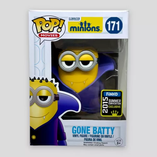 Funko Pop! Minions Gone Batty #171 SDCC 2015 Figure Convention SHELF WEAR New