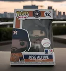 Funko Pop! MLB 12 Jose Altuve Pop! Orange Jersey Houston Astros Vinyl Figure