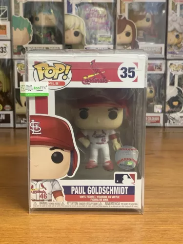 Funko POP MLB - #35 Paul Goldschmidt -St. Louis Cardinals w/ Protector