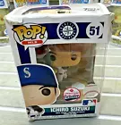 Funko Pop MLB 51 Ichiro Suzuki  Seattle Mariners T-Mobile Exclusive Vinyl Figure