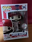 Funko Pop! MLB Baseball Bryce Harper Phillies #34 White Jersey