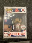 Funko Pop! MLB Boston Red Sox Mookie Betts Figure #17. W/ Protector.