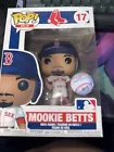 Funko Pop! MLB Boston Red Sox Mookie Betts Figure #17.