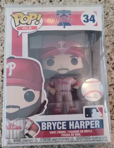 Funko POP! MLB - Bryce Harper #34 Philadelphia Phillies Baseball NIB