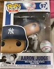 Funko Pop! MLB New York Yankees Aaron Judge #97 with POP Protector