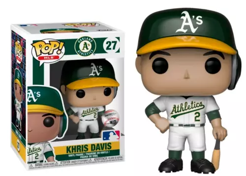 ⚾Funko Pop MLB Oakland Athletics Khris Davis #27 ⚾~ NIB