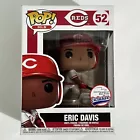 Funko Pop! MLB Reds Eric Davis 52 Great American Ball Park Exclusive w/Protector