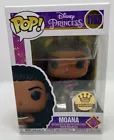 Funko Pop -Moana #1162 -Disney Shop Exclusive Gold Addition With Pin