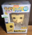 Funko Pop Mocking SpongeBob #1672 Hot Topic Exclusive With Protector