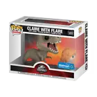 Funko Pop! Moment Claire With Flare Jurassic World #1223 Walmart Exclusive