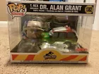 Funko Pop Moment Jurassic Park 1382 T Rex Breakout Dr Alan Grant Target NIB