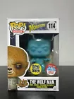 Funko Pop! Monsters THE WOLF MAN #114 GITD NYCC EXCLUSIVE Free Shipping & Case