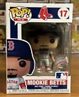 Funko Pop Mookie Betts #17 Fanatics Exclusive MLB Boston Red Sox Baseball