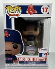 Funko Pop Mookie Betts #17 Fanatics Exclusive MLB Boston Red Sox Baseball