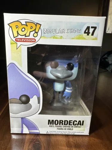 FUNKO POP ! MORDECAI 47 REGULAR SHOW POP TELEVISION RARE