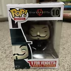 Funko Pop! Movie #10 V For Vendetta Vaulted/ Retired NIB RARE New