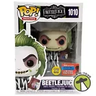 Funko Pop! Movies 1010 Beetlejuice Glow-in-the-Dark 2020 Exclusive Figure NRFB