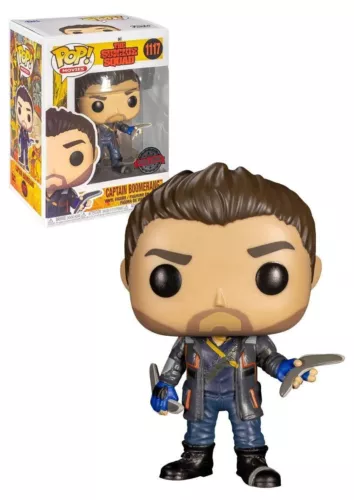 Funko Pop! Movies #1117 The Suicide Squad Captain Boomerang Walmart Brand New