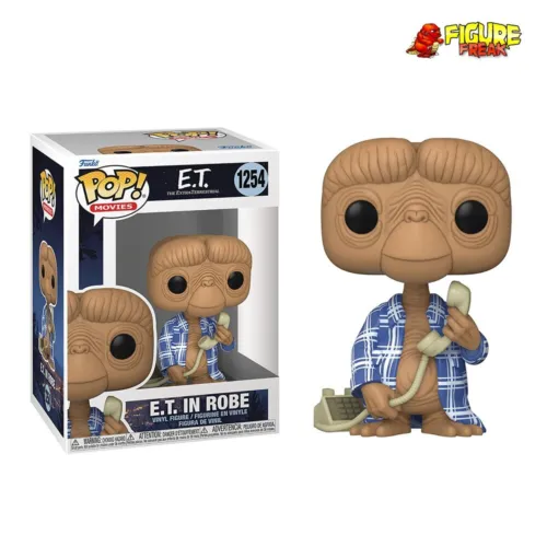 Funko POP! Movies 1254 E.T. the Extra Terrestrial in Robe Vinyl Figure (NM Box!)