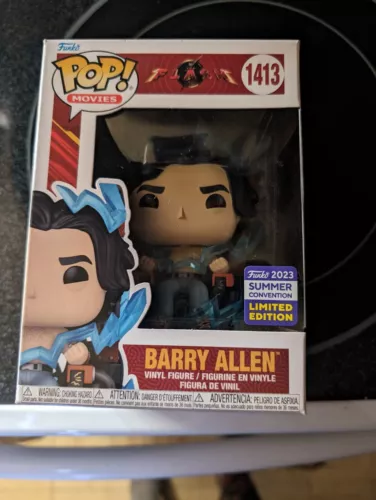 Funko Pop Movies #1413 Barry Allen The Flash 2023 SDCC Shared Summer Exclusive