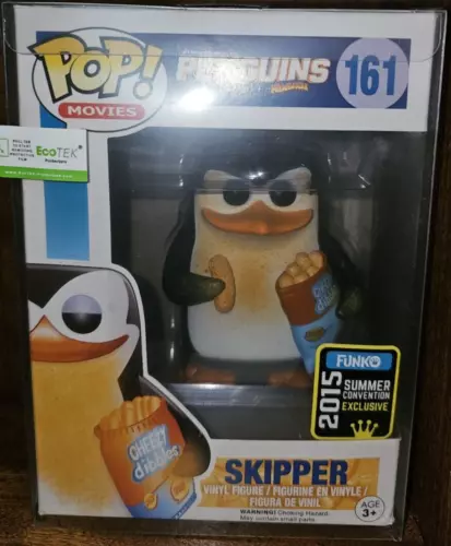 Funko Pop! Movies #161 Penguins Cheesy Skipper 2015 Summer Convention Exclusive