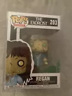 Funko Pop Movies #203 The Exorcist, Regan Vinyl Figure With Pop Protector