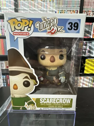 Funko Pop Movies #39 Wizard of Oz Scarecrow  Figure Mint in NM Box!! AUTHENTIC