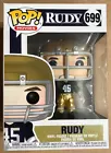 Funko Pop! Movies #699 Rudy Ruetiger Notre Dame Football w/ Protector