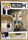 Funko Pop! Movies #699 Rudy Ruetiger Notre Dame Football w/ Protector