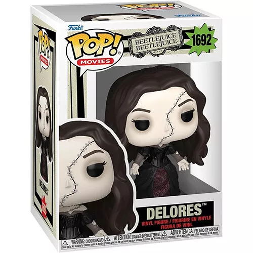 Funko POP! Movies - Beetlejuice S3 Vinyl Figure - DELORES #1692 - NM/Mint