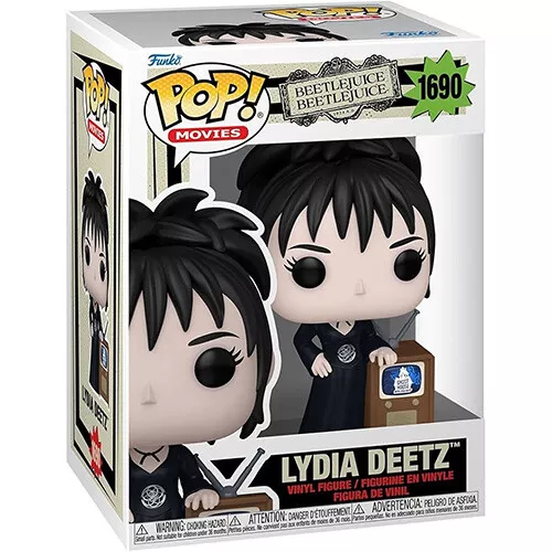 Funko POP! Movies - Beetlejuice S3 Vinyl Figure - LYDIA DEETZ #1690 - NM/Mint