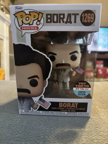 Funko Pop! Movies Borat #1269 NYCC 2022 Toy Tokyo Exclusive Authentic Brand New