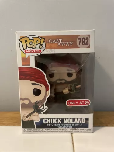 Funko POP! Movies Cast Away CHUCK NOLAND (Spear with Crab) Target Exclusive #792