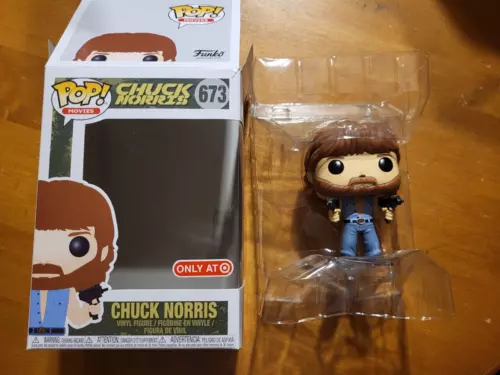 Funko Pop Movies Chuck Norris # 673 TARGET EXCLUSIVE READ