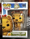 Funko Pop! Movies: COWARDLY LION #1515 The Wizard of Oz 85th Anniversary