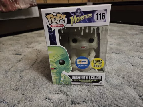 FUNKO POP MOVIES CREATURE FROM THE BLACK LAGOON 116 GEMINI GITD IN A CASE